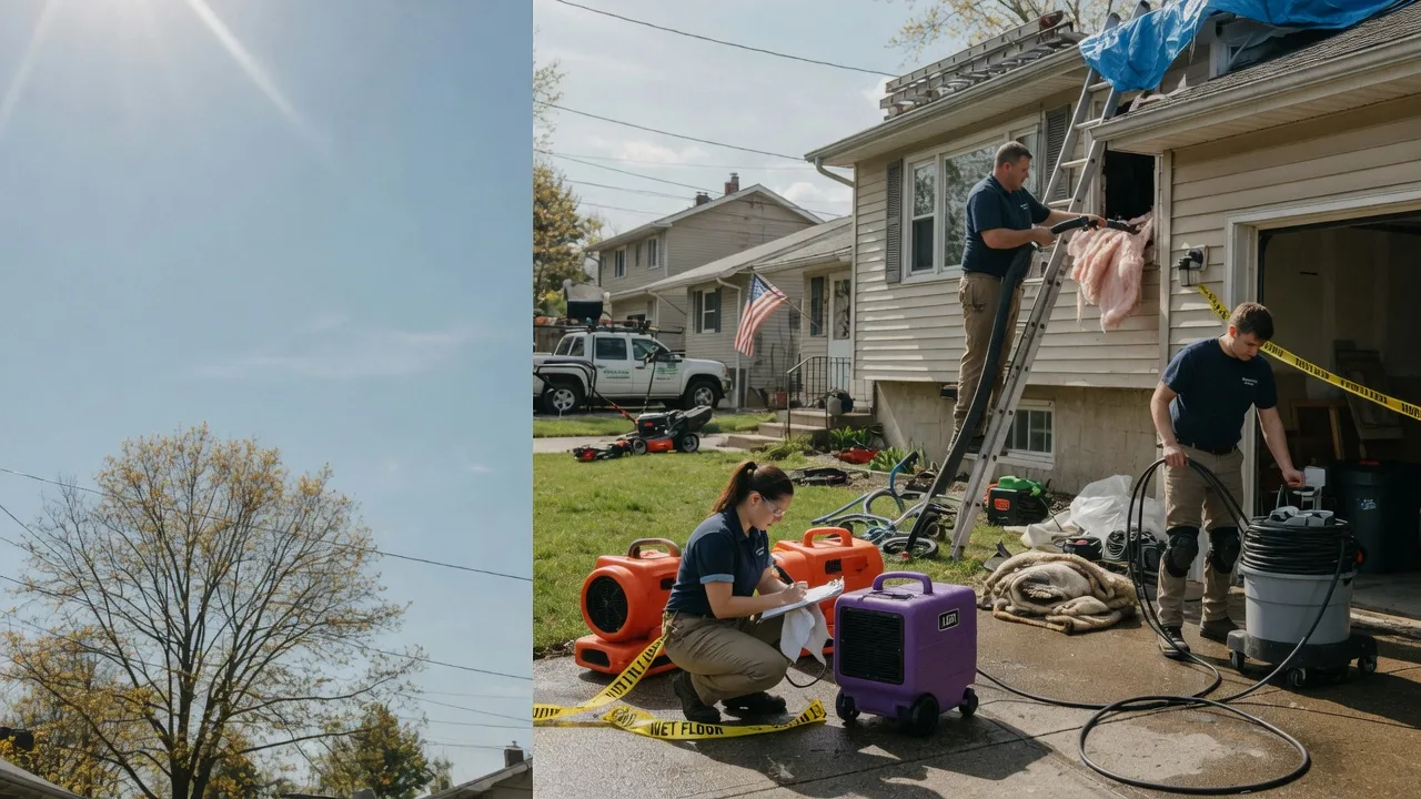 Emergency Water Removal in South Lebanon, OH near me